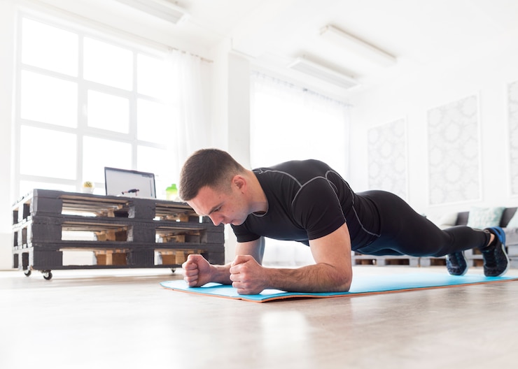 Free Photo fitness man