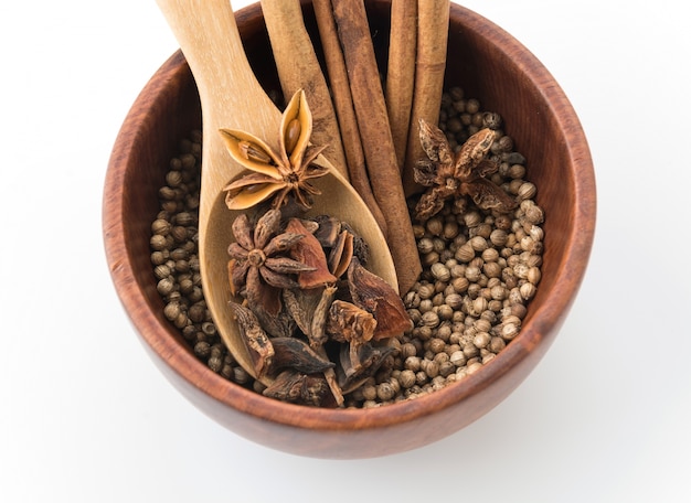 Free photo five-spice ingredient