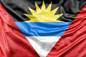 Free photo flag of antigua and barbuda