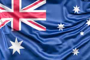 Free photo flag of australia