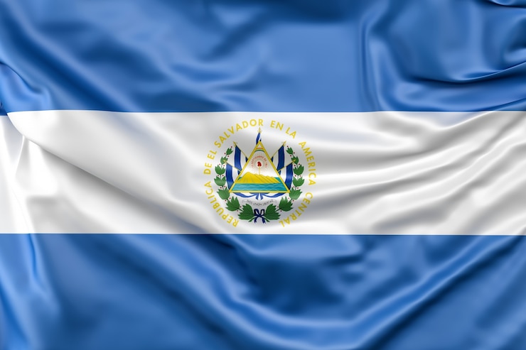 Free Photo flag of el salvador