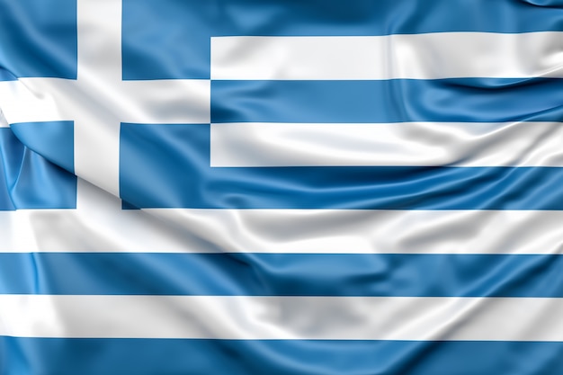 Free photo flag of greece