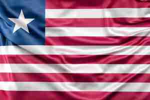 Free photo flag of liberia