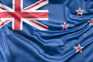 Free photo flag of new zealand