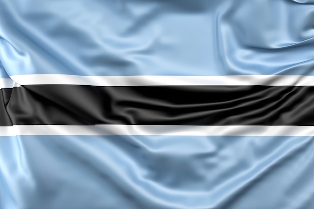 무료 사진 보츠와나의 국기