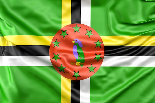 無料写真 ドミニカ国の旗