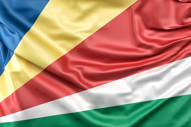 Бесплатное фото Флаг сейшельских островов