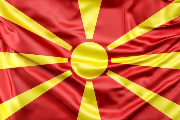 마케도니아 공화국의 국기