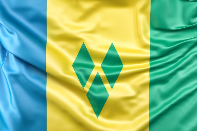 Free photo flag of saint vincent and the grenadines