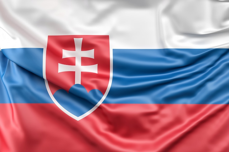 Free Photo flag of slovakia