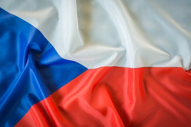 체코 공화국의 깃발.