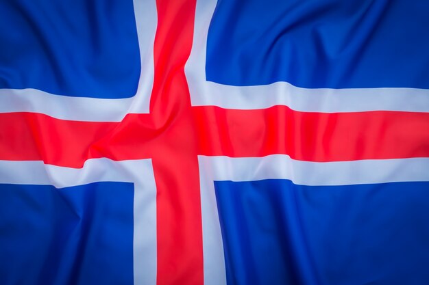 아이슬란드의 깃발입니다.