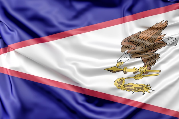 Бесплатное фото Флаги американского самоа