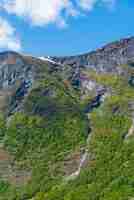 Free photo flam norway june 06 2023 mountain