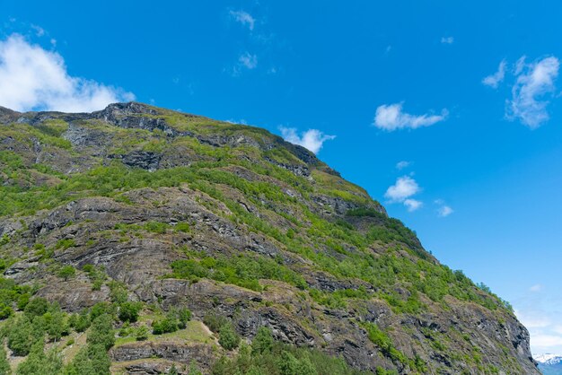 Flam Norway June 06 2023 Mountain