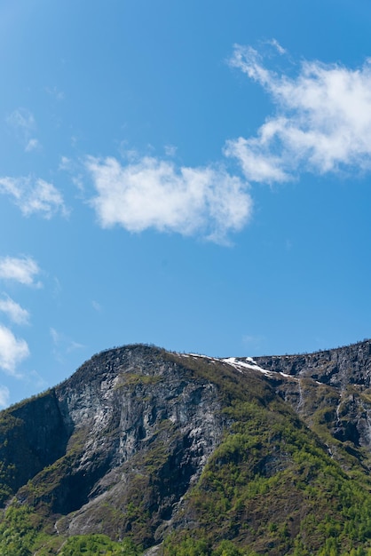 무료 사진 노르웨이 플람 산 (flam mountain) 2023년 6월 6일