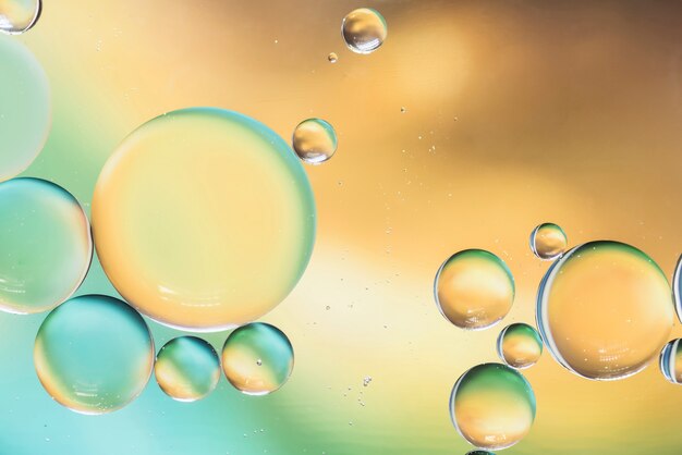 Flamboyant abstract bubbles texture
