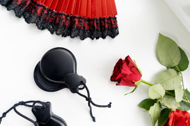 Flamenco dancer items