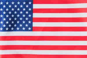 Free photo flat american flag