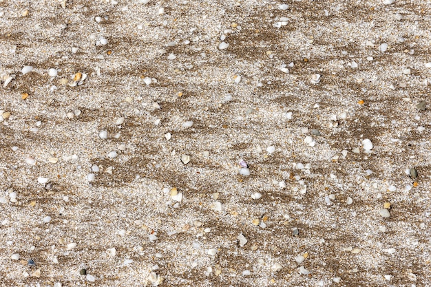 Flat lay of beach sand