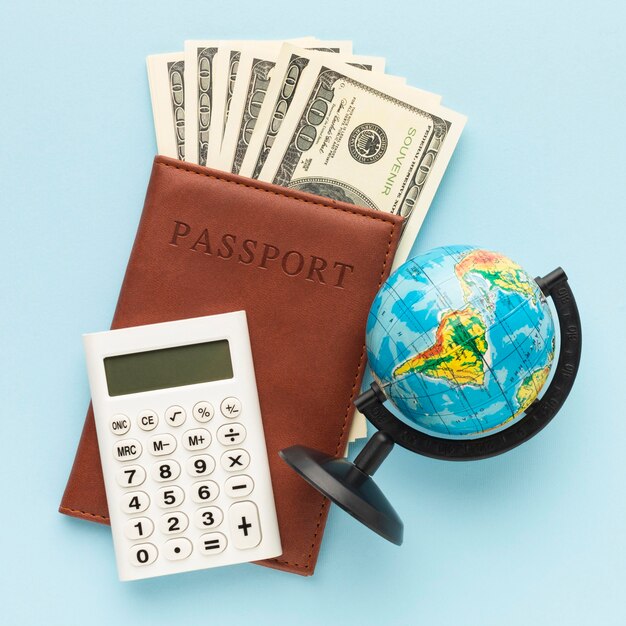 Размещение наличных денег и паспорта