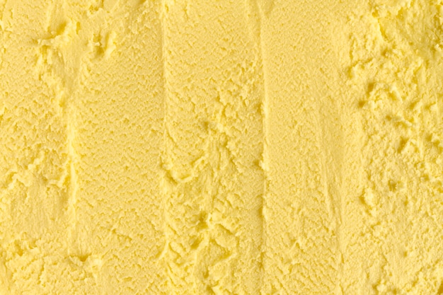 Flat lay monochrome ice cream close-up