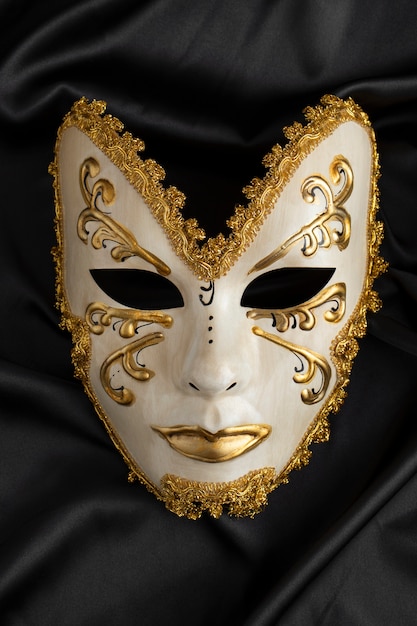 Black White Purge Full Face Masquerade Mask