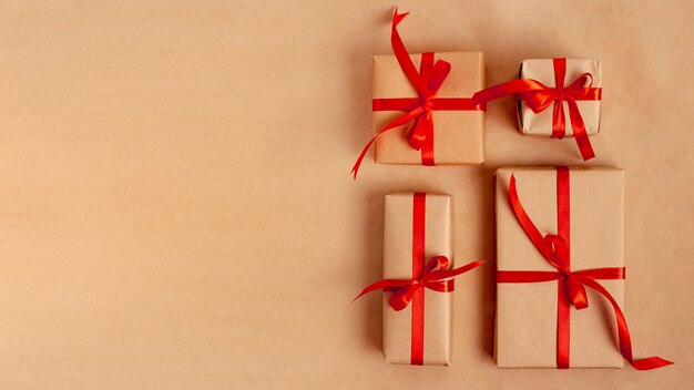 Флай лежал подарков с копией пространства на день Святого Валентина