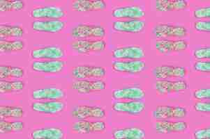 Free photo flip flop pattern for summer