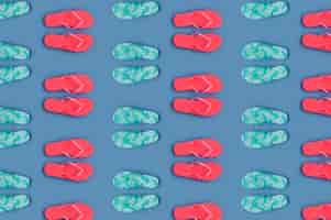 Free photo flip flop pattern for summer