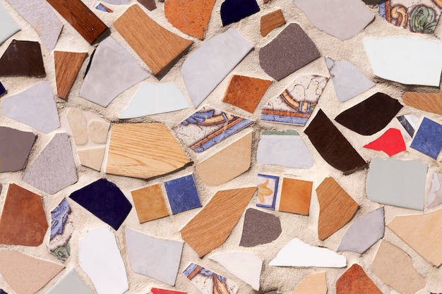 Floor coloured mosaic background