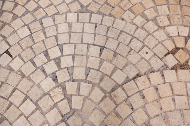 Floor texture made of bricks