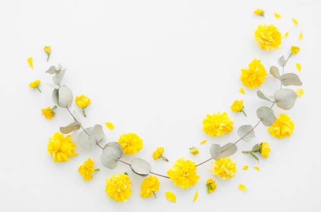 Free photo floral garland