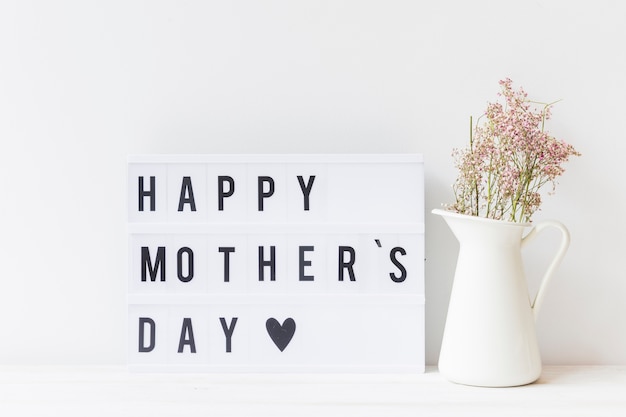 Free photo floral mother day concept
