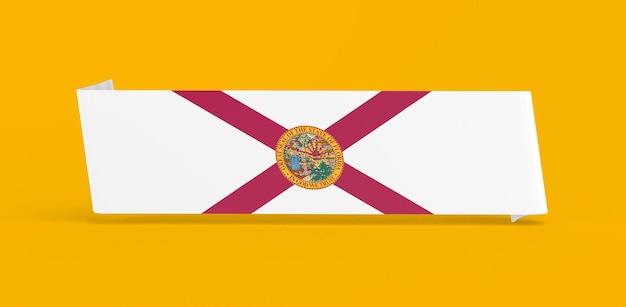 Free photo florida flag banner