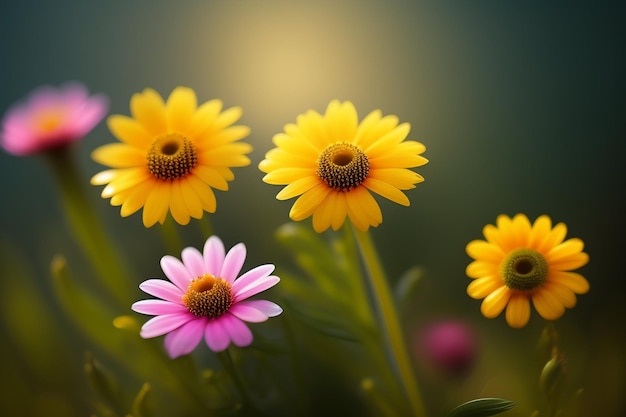 Foto gratuita un fiore che è giallo e rosa