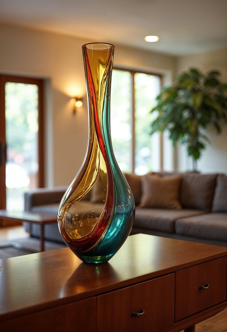 Free Photo flower vase in modern interior