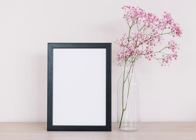 Flowers and a frame