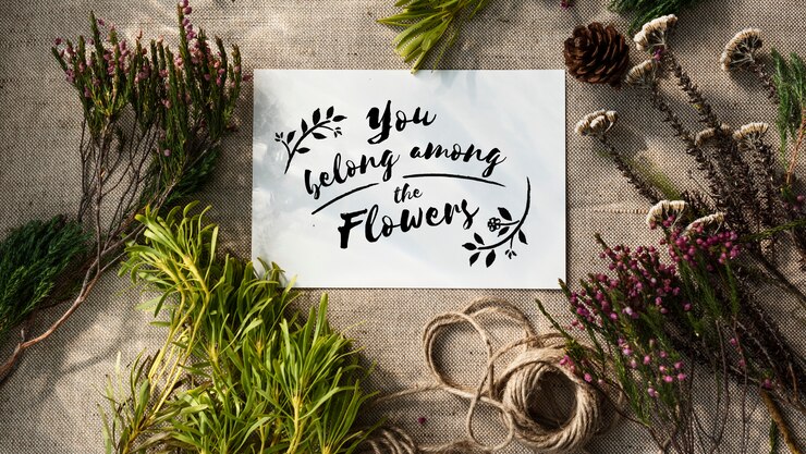 Free Photo flowers handicraft workshop
