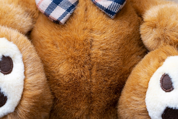fluffy toy texture close up