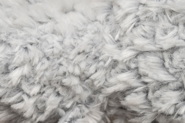 Fluffy toy texture close up