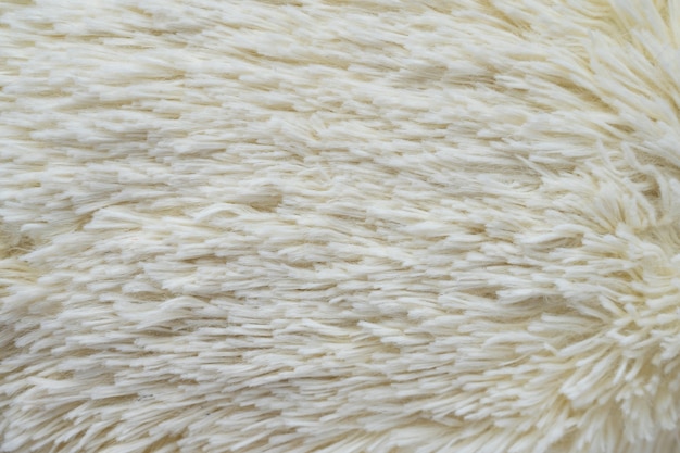 Fluffy toy texture close up