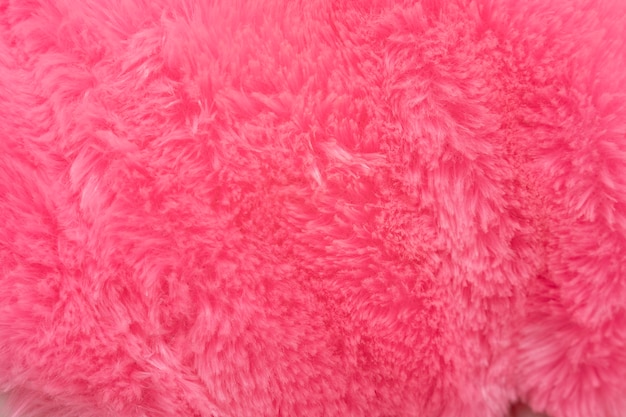 Fluffy toy texture close up