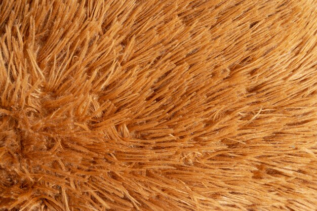 Fluffy toy texture close up