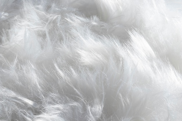 Fluffy white feathers organic background