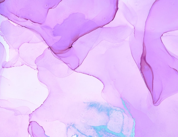 流体アート 抽象的なカラフルな背景 壁紙 アクリル絵の具を混ぜる 現代美術 大理石の質感 アルコールインクの色が半透明 プレミアム写真