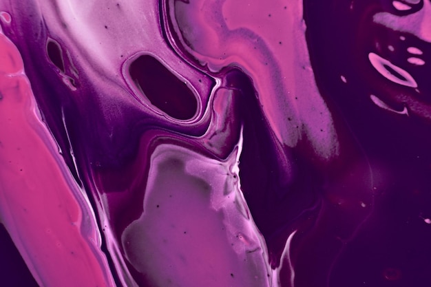 Жидкое искусство. розовые и фиолетовые волны. мраморный эффект фона или текстуры