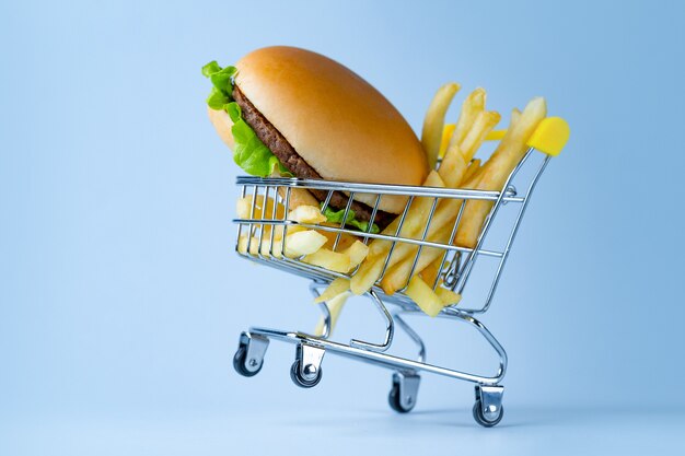 Free Photo Big Plate Of Junk Food