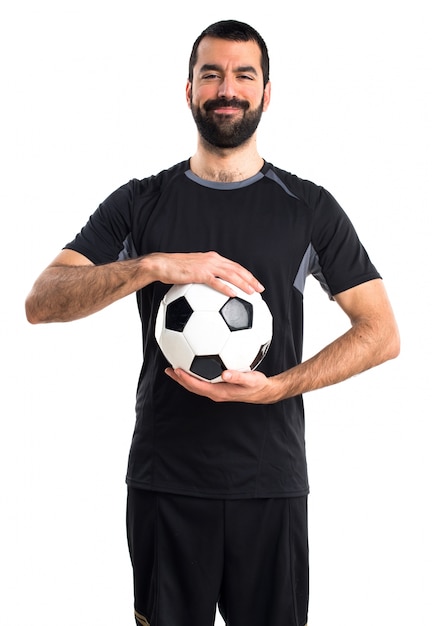 Free photo football player