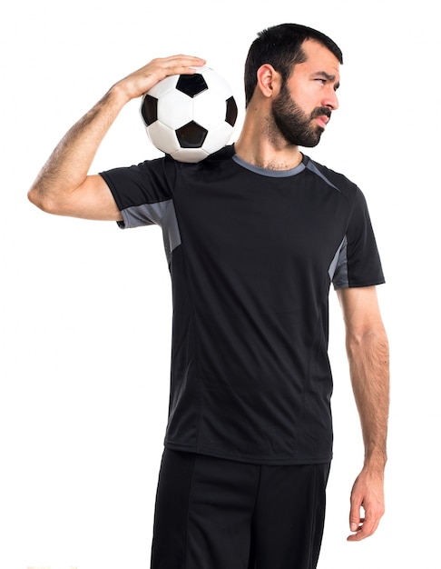 Free photo football player